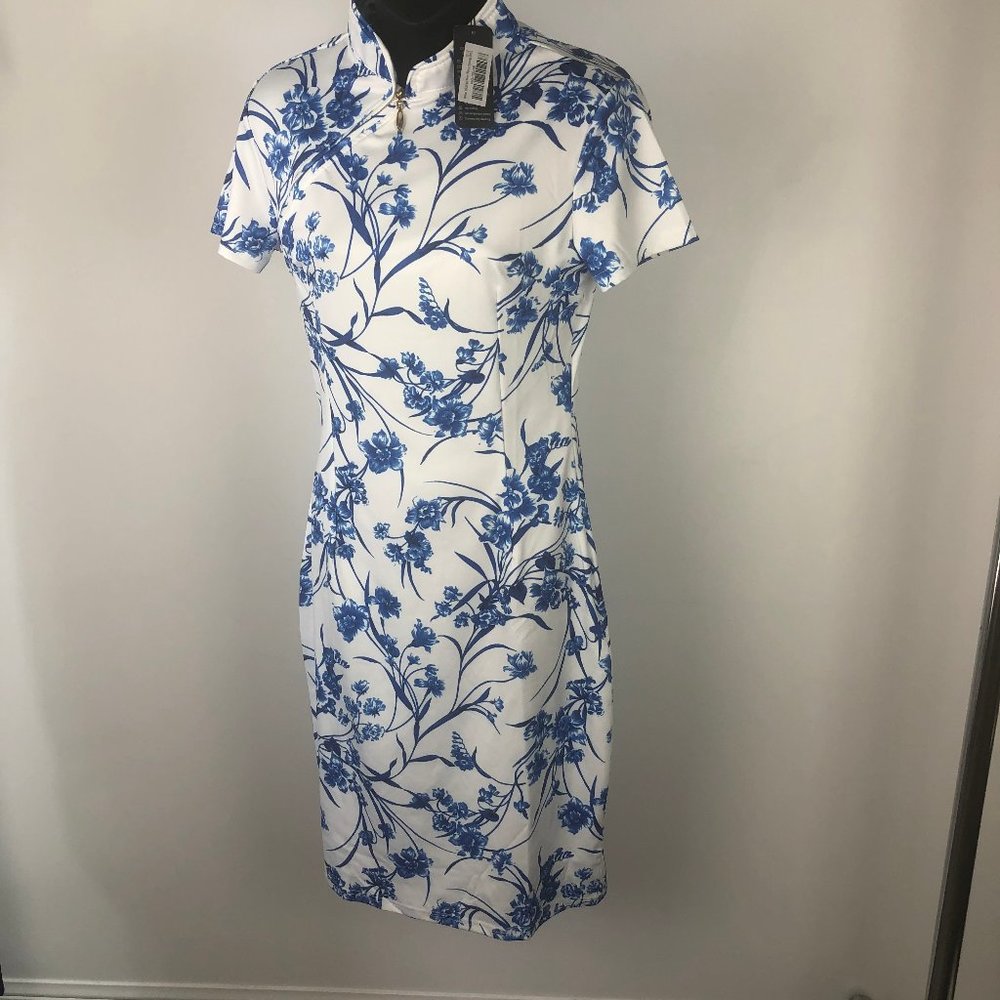 2/$25👗Oxiuly forming fitting vintage dress